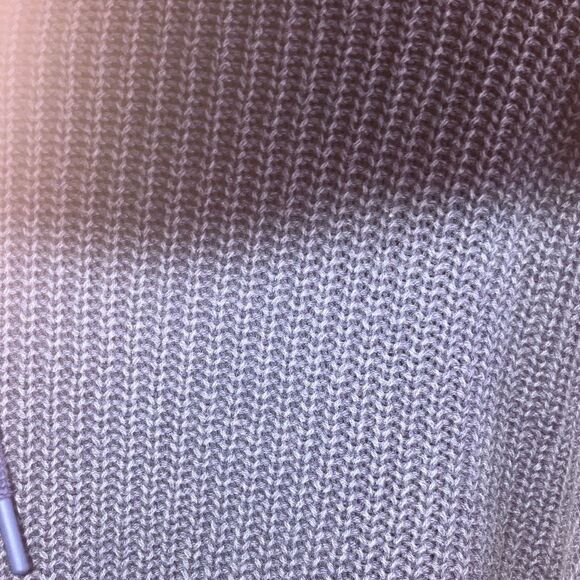 Offline aerie blue knit Hooded Women's oversized Sweater XS #736 - Picture 4 of 8